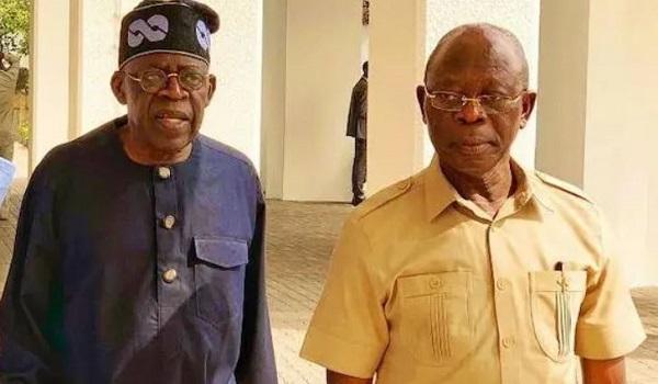 You are currently viewing Oshiomole-led APC NWC dissolved to scuttle Tinubu’s presidential ambition – Eta