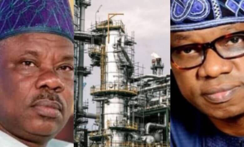 You are currently viewing Abiodun, Amosun differ on controversy over relocation of Dangote Refinery from Ogun state to Lagos state