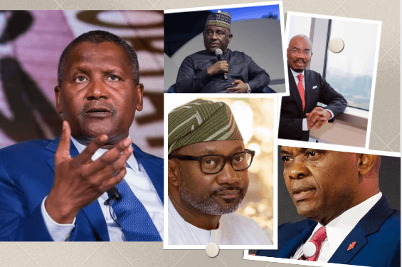 You are currently viewing List of Nigerian billionaires who earned N506 billion as dividends from 2022 profits