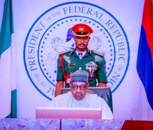 Read more about the article Nigeria better after my eight years, Buhari boasts