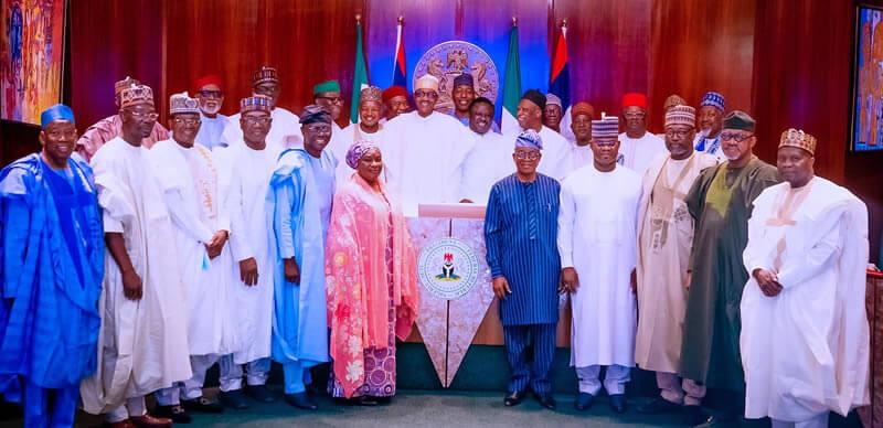 Buhari and APC govs 1