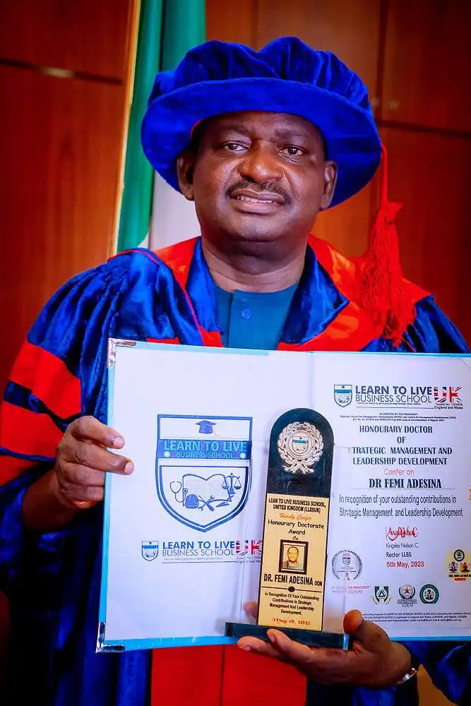 You are currently viewing Honour From Abroad as Femi Adesina Bags Honorary Doctorate Degree