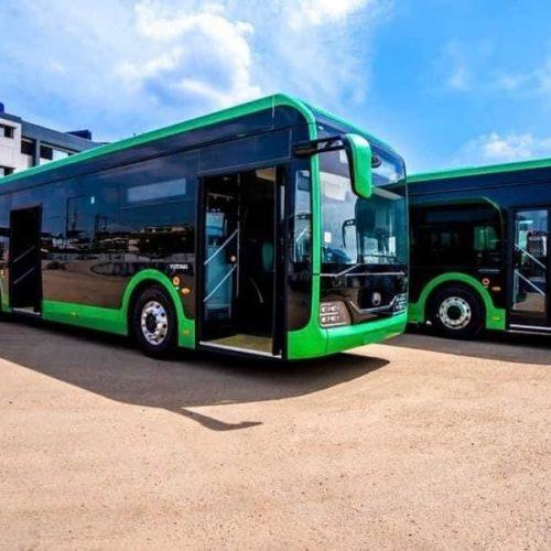 Read more about the article Sanwoolu Introduces Electric Buses