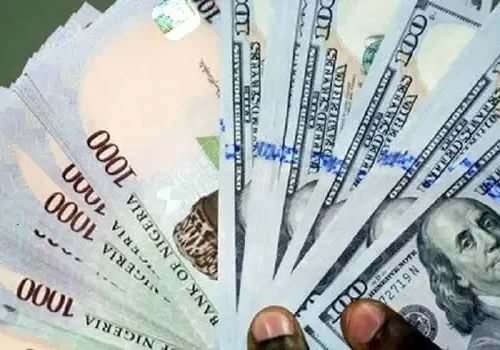 Read more about the article Naira appreciates marginally, exchanges N464.50 to dollar