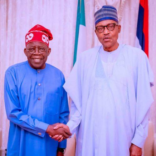 Read more about the article Buhari takes incoming President, Tinubu on tour of presidential villa