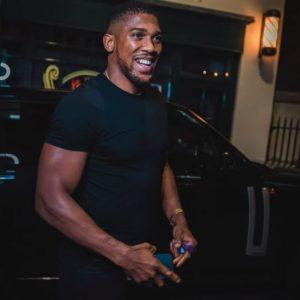 anthony joshua arrives nightclub style 816416315