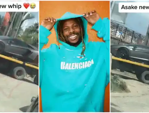 Read more about the article “Who Dey Advise Una to Buy Dis Car for Nigerian Roads”: Fans React As Asake Acquires a Lambo, Video Goes Viral