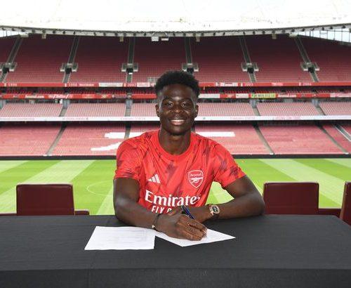 Read more about the article Bukayo Saka makes heartbreaking admission to Ian Wright over Arsenal’s title failure