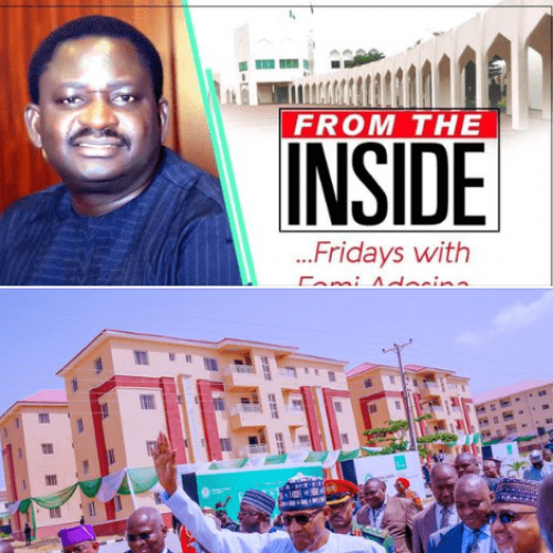 And They Claim Buhari Didn’t Do Anything, By Femi Adesina