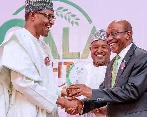 Read more about the article Buhari confers national honours on national, Anyaoku, others