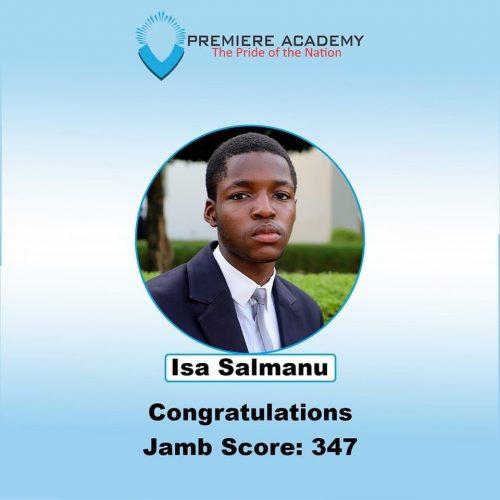 Read more about the article Premiere Academy’s Isa Salmanu scores 347 in JAMB