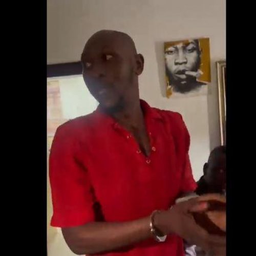 VIDEO: Handcuffed Seun Kuti taken to his home for second search