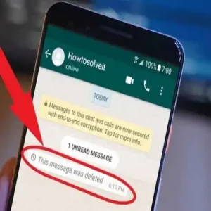 whatsapp deleted message
