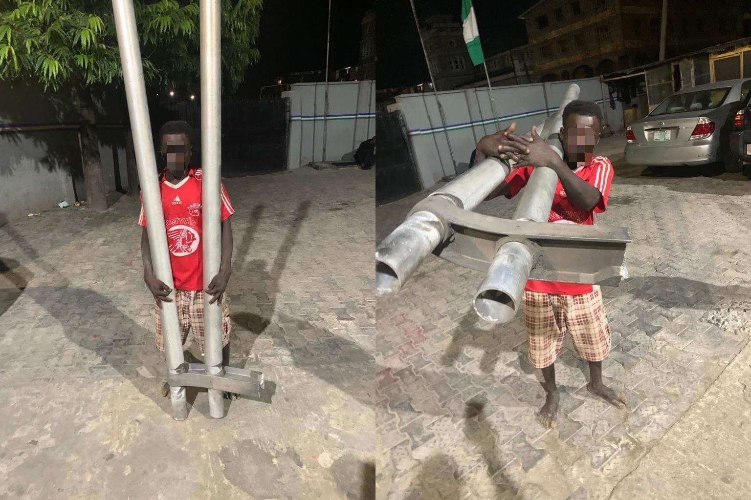 You are currently viewing Bridge Vandal Apprehended in Lagos