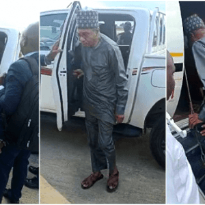 CBN governor Emefiele arrested