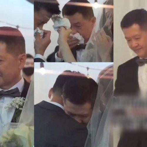 Read more about the article “If one day you don’t love my daughter anymore, please don’t hurt her…” – Father’s message to daughter’s groom on wedding day melts hearts