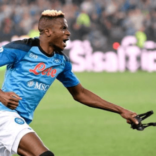 Osimhen named Serie A best striker