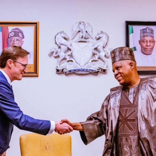 Read more about the article Boosting ties in focus as British Envoy visits Shettima