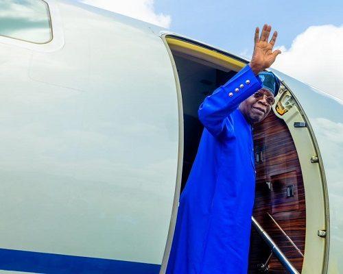 Read more about the article President Tinubu Returns To Nigeria After Trips To Paris, London