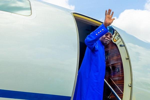You are currently viewing President Tinubu Returns To Nigeria After Trips To Paris, London