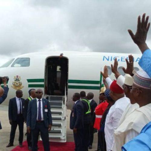 Read more about the article Tinubu departs Nigeria for France to attend financial summit