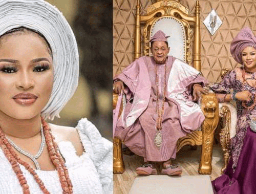 Read more about the article Video: Late Alaafin of Oyo’s youngest wife Damilola publicly seeks for new husband