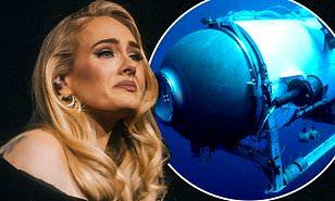 Read more about the article Adele asks Las Vegas audience if they would have gone on Titan sub… before admitting she is too much of a ‘scaredy cat’