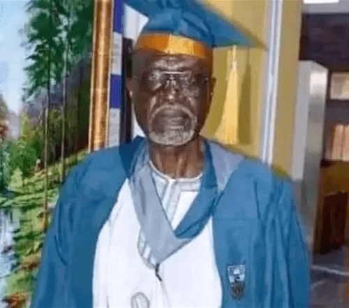 Read more about the article 70-year-old man bags first class in UniJos
