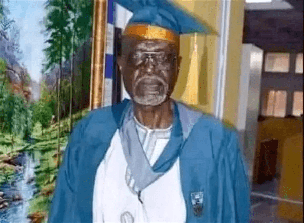 You are currently viewing 70-year-old man bags first class in UniJos