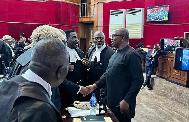 You are currently viewing Peter Obi’s Lawyer Thrown Into Confusion In Court, Judges Step Down Petition Against Tinubu