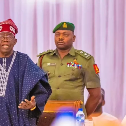 Read more about the article Nigeria can’t continue to be Father Christmas to neighbouring countries – Tinubu