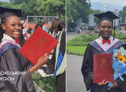 Read more about the article Nigerian Lady Beats 9500 Students to emerge best-graduating Student at China University