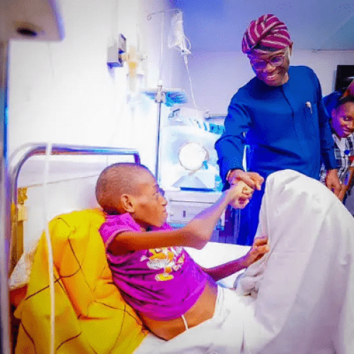 Adebola, the boy with the missing intestine is dead