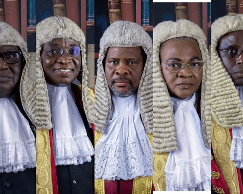Read more about the article Election Petition: These are the five judges who will give judgement tomorrow