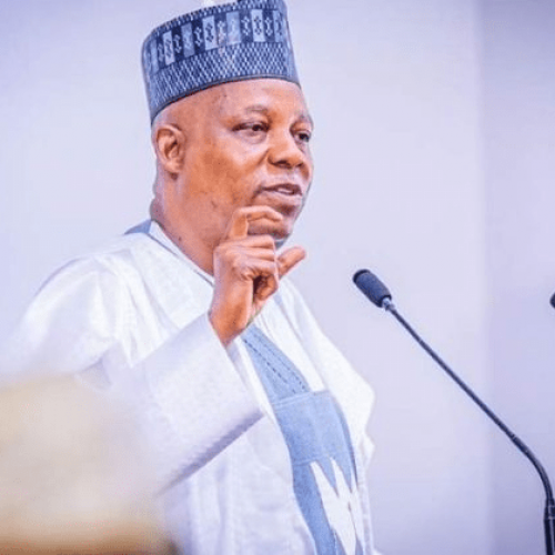 Nigeria’s economy will pick up in 15 months – Shettima