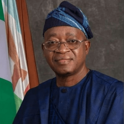 Read more about the article God rewarded me with Tinubu’s victory – Oyetola