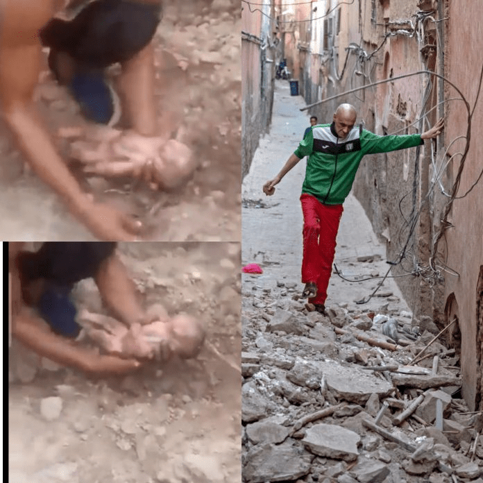 You are currently viewing Newborn baby rescued alive as 2000 die in Morocco earthquake (videos)