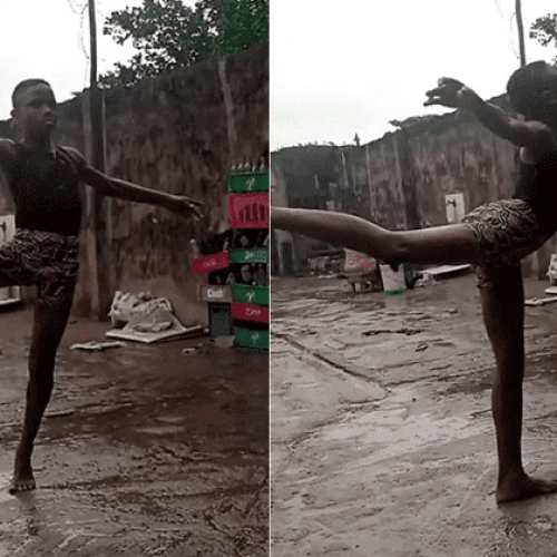 How Nigerian kid won US University scholarship with a dance in the rain