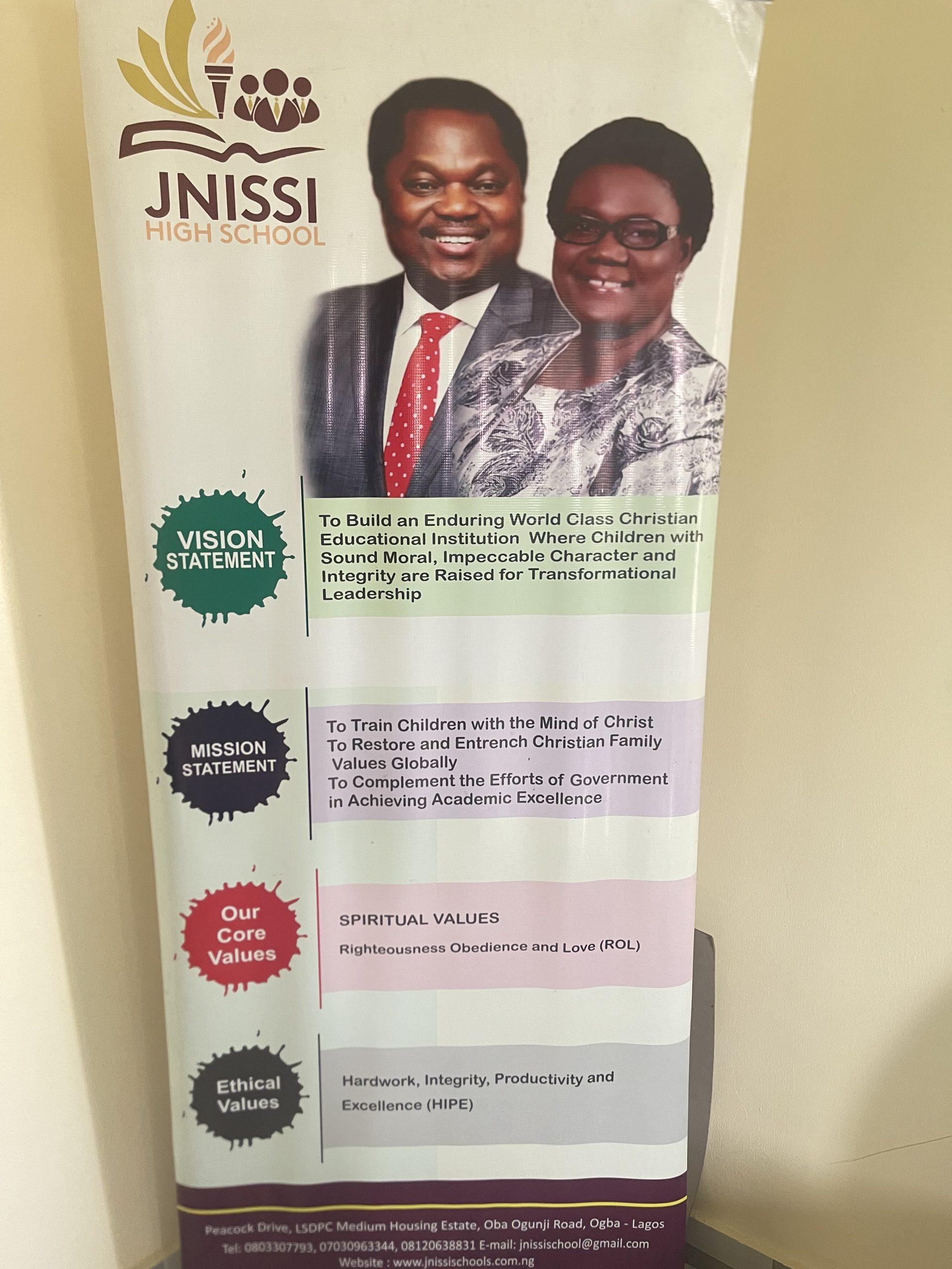 You are currently viewing JNISSI Schools, Ogba, Lagos: A Rare Commitment to Raising Godly Seeds for Transformational Leadership
