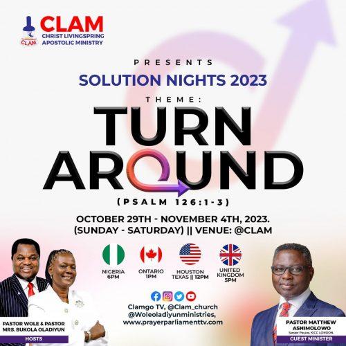 Read more about the article CLAM Solution Nights Begin Today