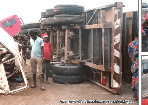 Read more about the article Five die, 15 injured in Lagos-Ibadan highway crash