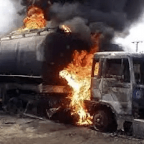 Traffic standstill on Lagos-Ibadan expressway