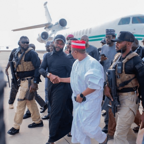 Read more about the article Mixed reactions as Seyi Tinubu flies presidential jet to polo event in Kano