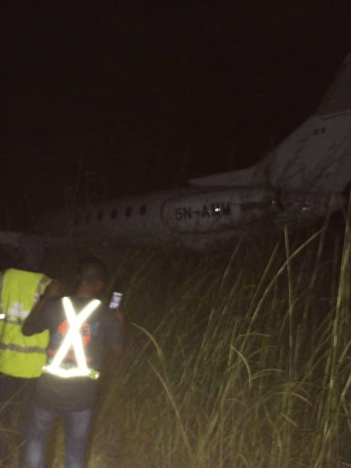 You are currently viewing Private Jet Conveying Tinubu’s Minister Crash-Lands