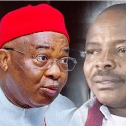 Uzodimma accuses Ajaero of meddling in politics