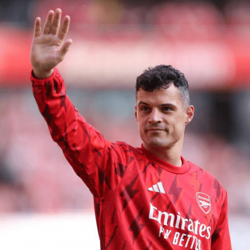 Read more about the article Granit Xhaka set for emotional Arsenal farewell