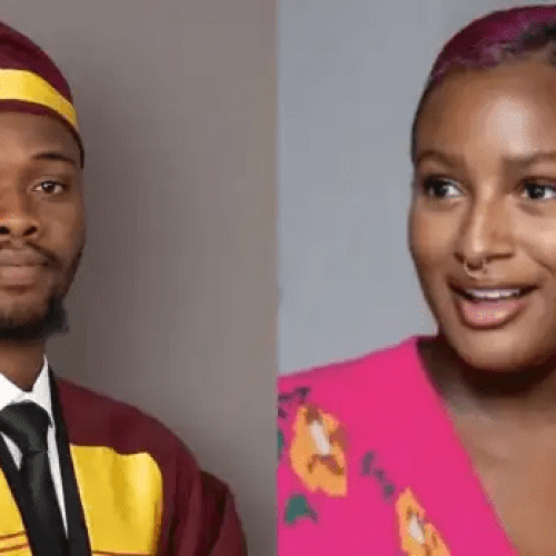 “I’m all yours” – Nigerian man graduates first class in Botany, reminds DJ Cuppy of her post about dating a Botanist