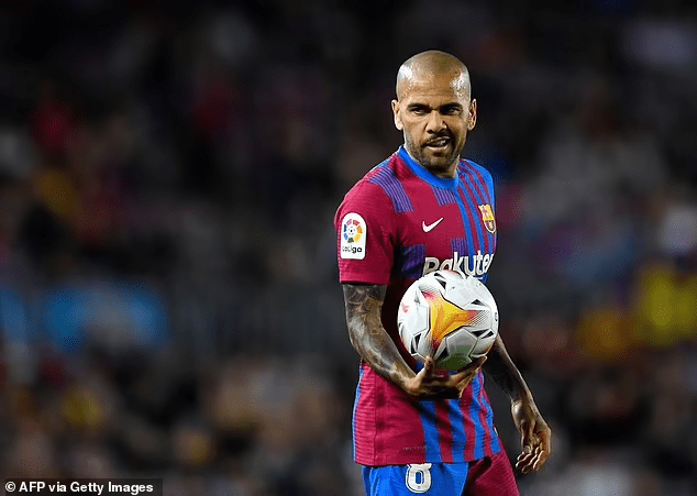 You are currently viewing Stoney-faced Dani Alves walks out of prison after paying €1MILLION bail to end his 14 months incarceration