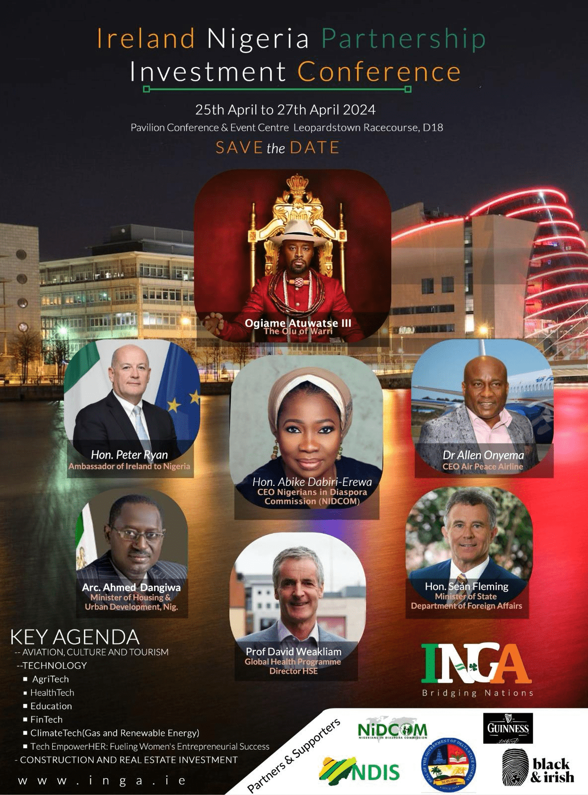 You are currently viewing Ireland-Nigeria Partnership Investment Conference Holds on April 25