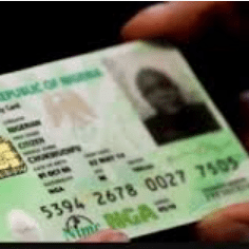 FG plans three national ID cards for 104m Nigerians June